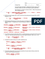 gas laws worksheet answers