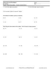 gcf and lcm worksheet pdf