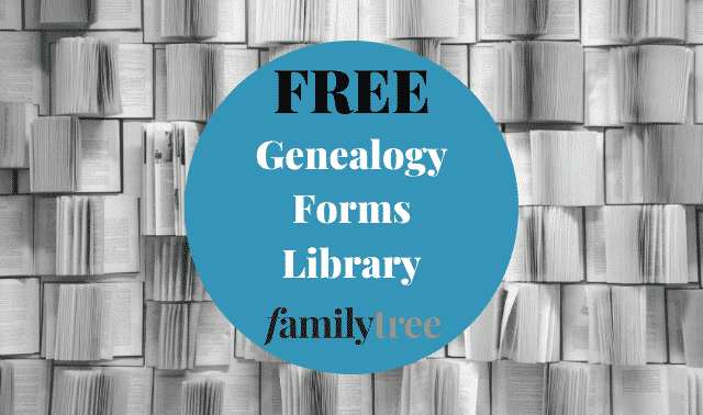 genealogy worksheet