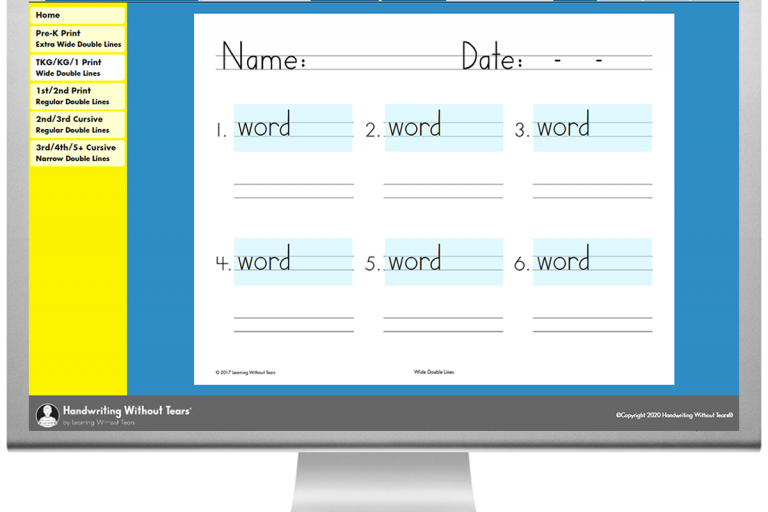 Handwriting &  Cursive Worksheet Generator: A+ Worksheet Maker