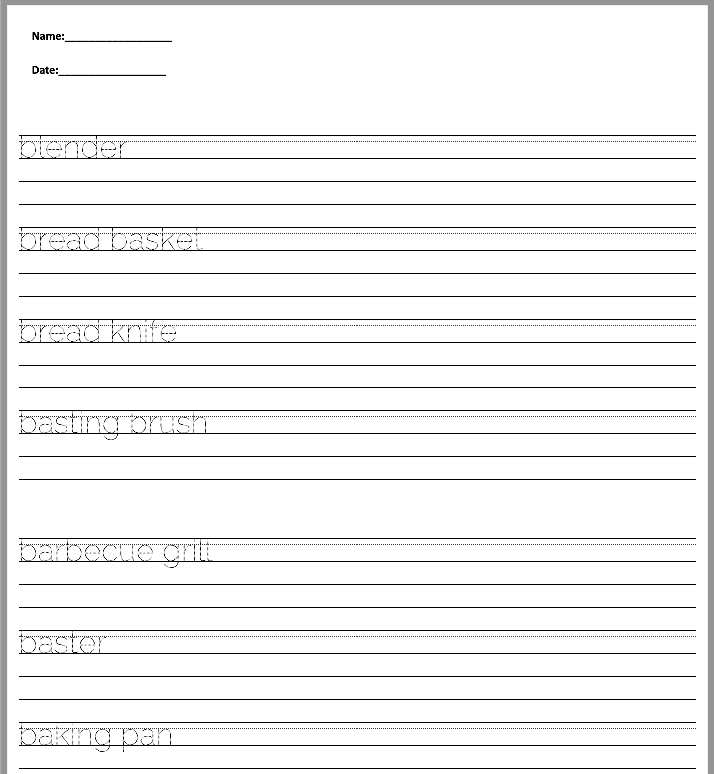 Free English Worksheet Generators for Teachers and Parents