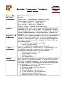 genetic disorders worksheet