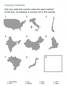 10 Free Geography Worksheets to Explore the World - ALL ESL