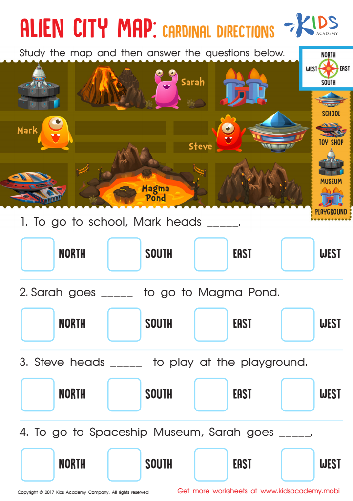2nd Grade Geography Worksheets: Free PDF Geography Worksheets for ...