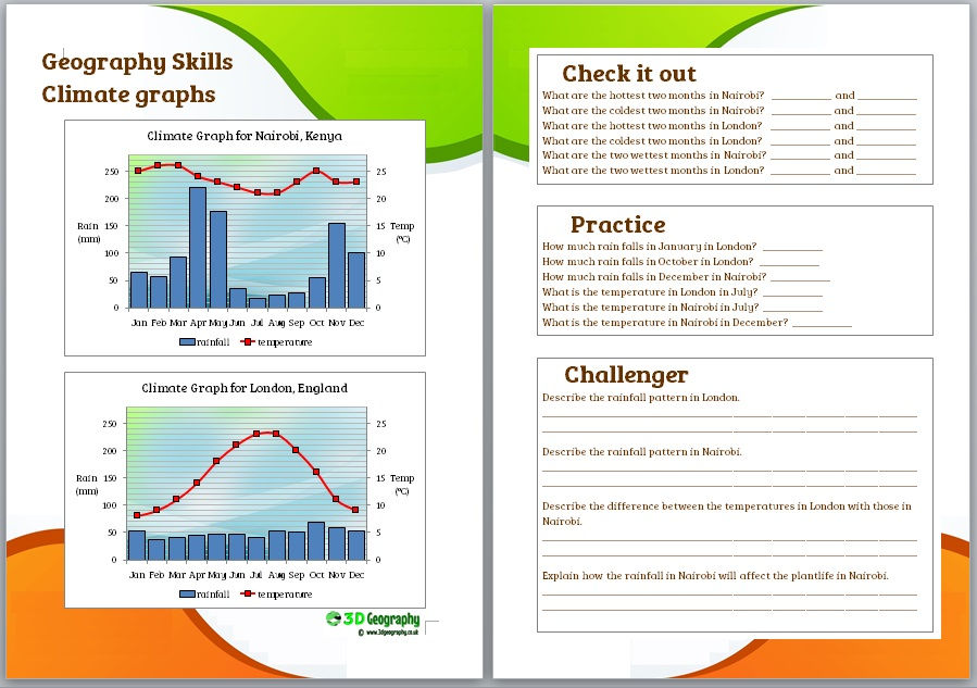 geography for kids worksheet