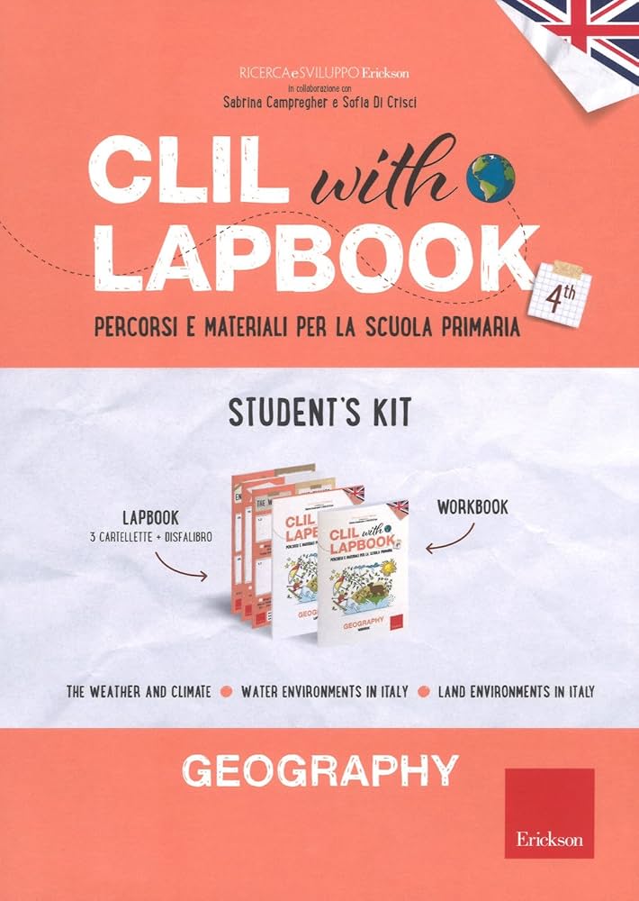 CLIL with lapbook. Geography. Quarta. Students kit: Sabrina ...