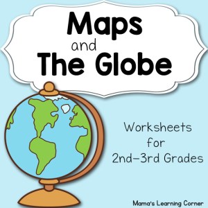 geography maps worksheet 2nd grade