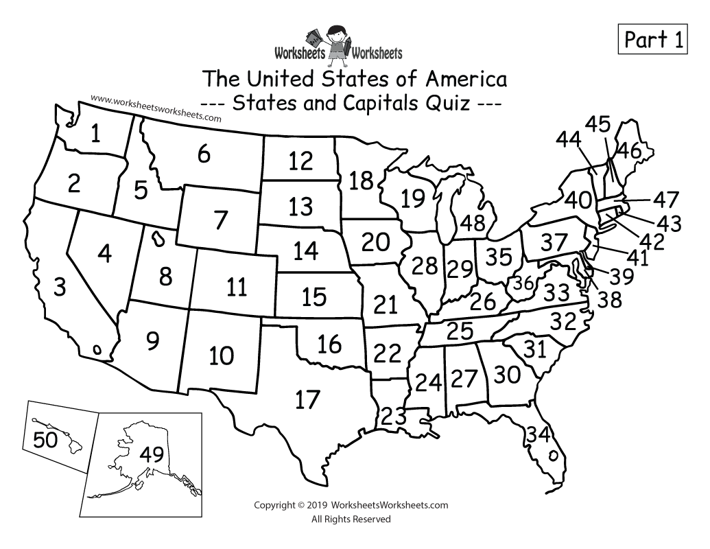 geography maps worksheet 2nd grade