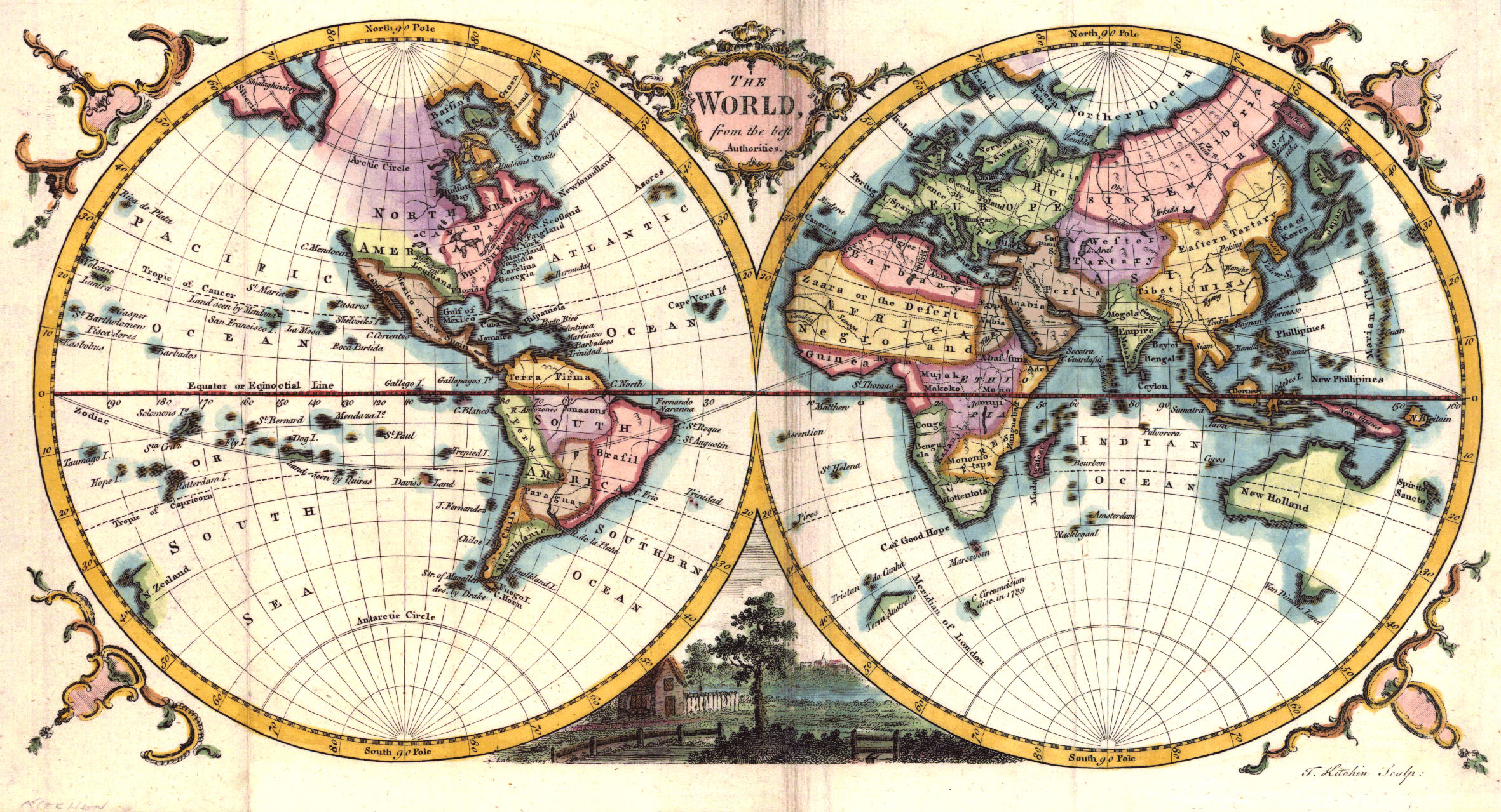 Map of the World Geography Puzzle - Mudpuppy