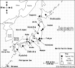 geography of japan worksheet