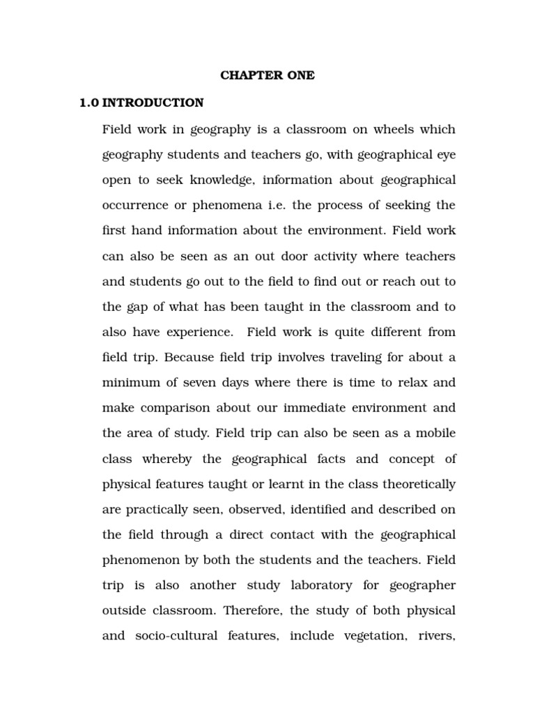 Field Report 2016 Geogrpahy | Download Free PDF | Weathering | Soil