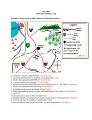 geography skills worksheet answers