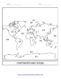 Geography Worksheets