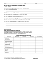8th Grade Geology Worksheets