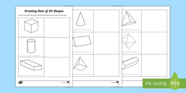 geometric net worksheet