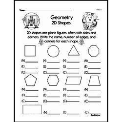 Second Grade Geometry Worksheets | edHelper.com