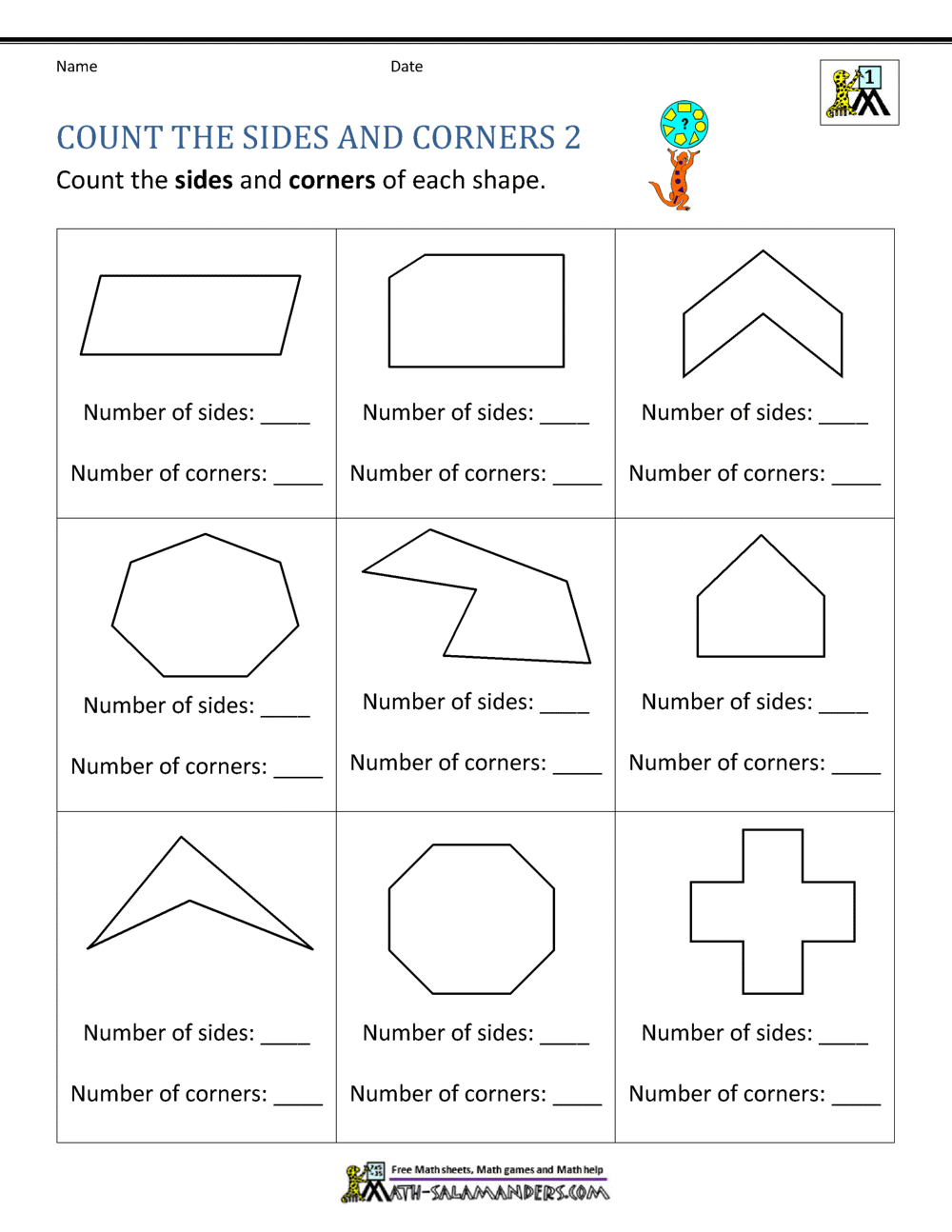 First Grade Geometry