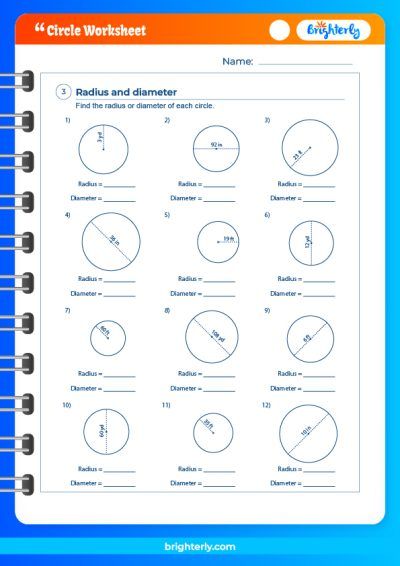 A Beginners Guide To A Circle Worksheet [PDFs] Brighterly.com