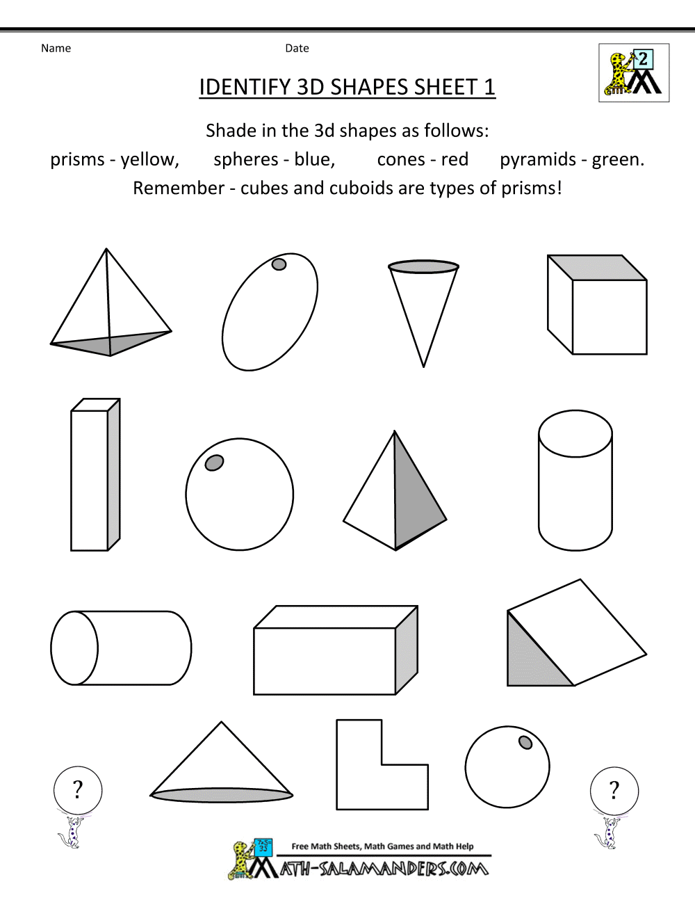Second Grade Geometry