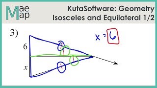 geometry isosceles and equilateral triangles worksheet