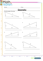 6th Grade Geometry Worksheets pdf