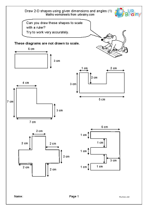 Geometry (Shape) Maths Worksheets for Year 6 (age 10-11 ...
