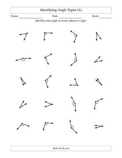 Geometry Worksheets
