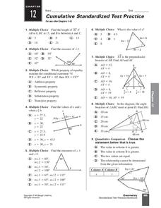 geometry practice worksheet answers