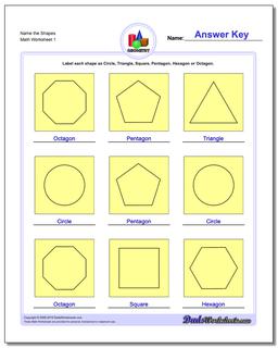 Geometry Worksheets