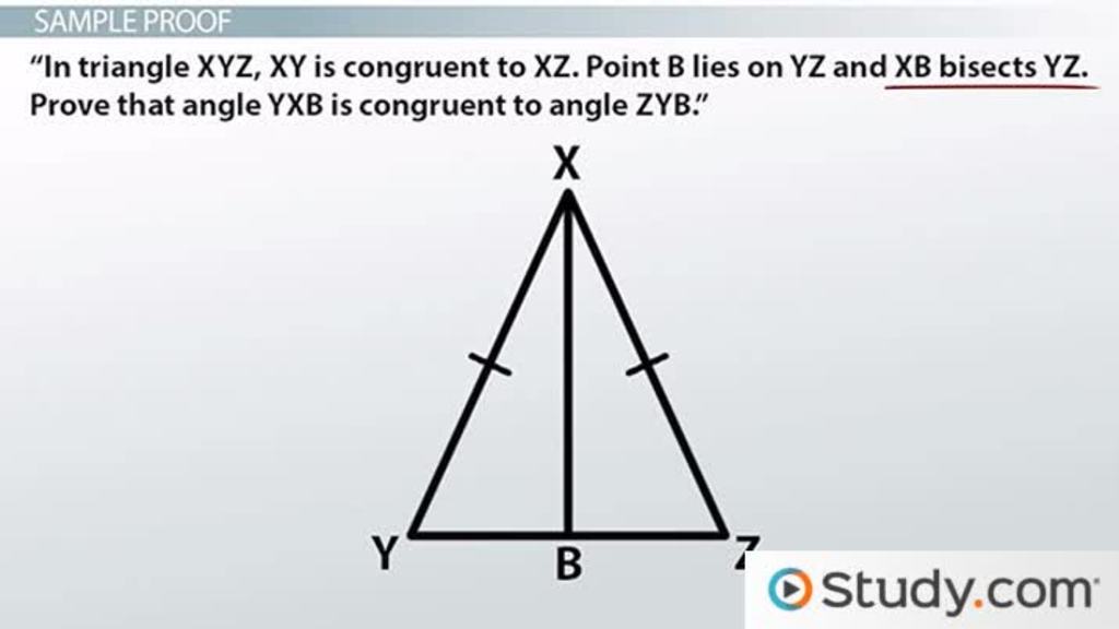 Geometric Proof Types &  Formats | What is a Proof in Geometry? Video