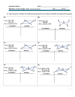 Geometry Proofs Examples And Answers Pdf - Fill Online, Printable ...