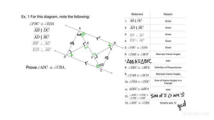 Solving Advanced Proofs Involving Triangle Angles | Geometry ...