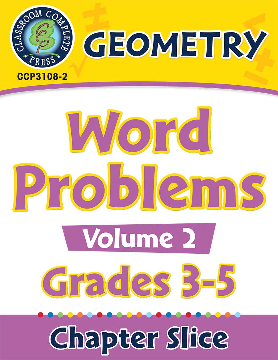 Geometry: Word Problems Vol. 2 Gr. 3-5 - Grades 3 to 5 - Lesson ...