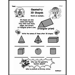Third Grade Geometry Worksheets | edHelper.com