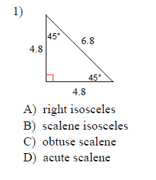 Classifying triangles Worksheets