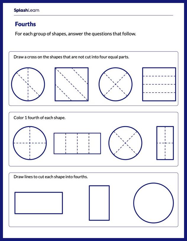 geometry worksheet for 2nd graders