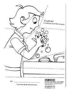 Germ worksheet Worksheet for 2nd - 3rd Grade | Lesson Planet