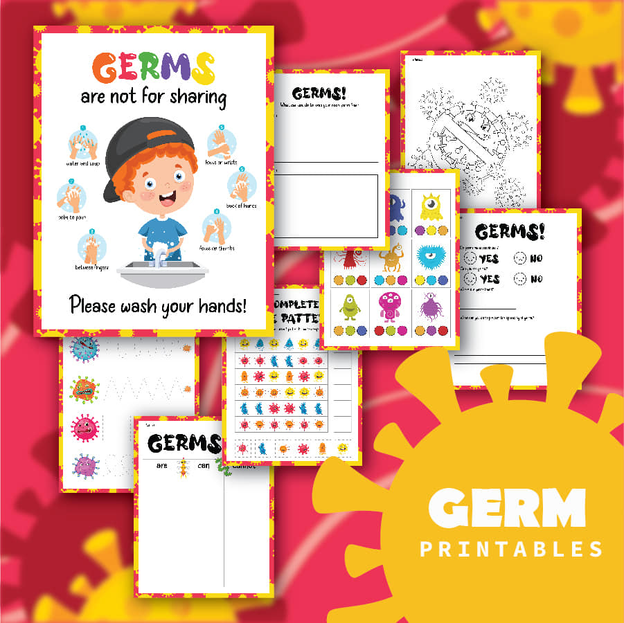 germs for kids worksheet