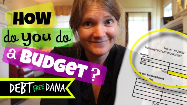 get out of debt budget worksheet
