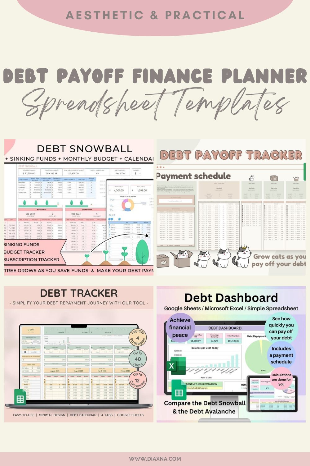 get out of debt budget worksheet