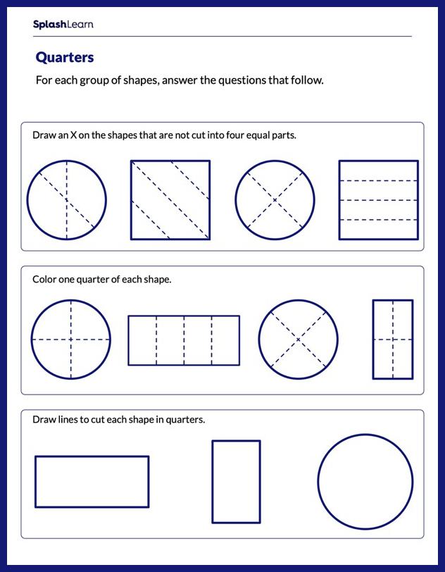 getting into shapes worksheet answers