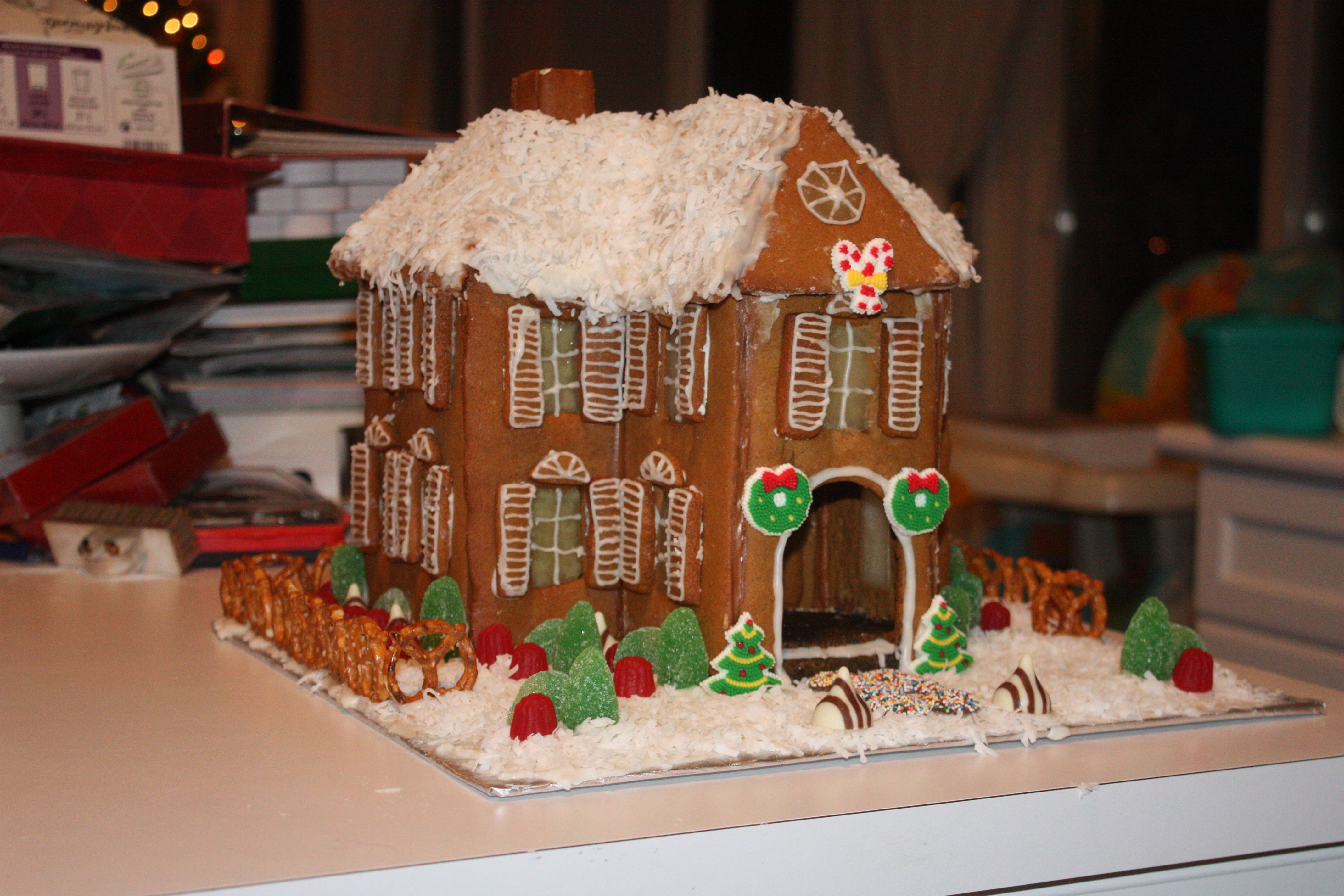 Victorian Gingerbread House Template | Kitchen Trials