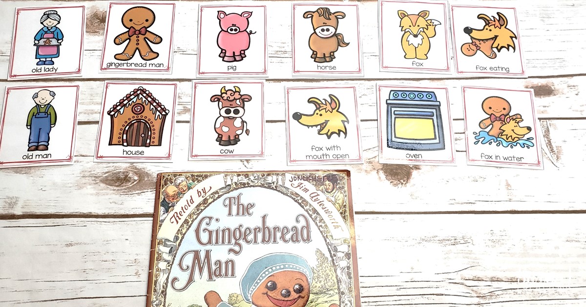 English The Gingerbread Man LI To sequence the story of The ...