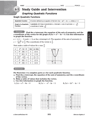 glencoe algebra 2 worksheet answers