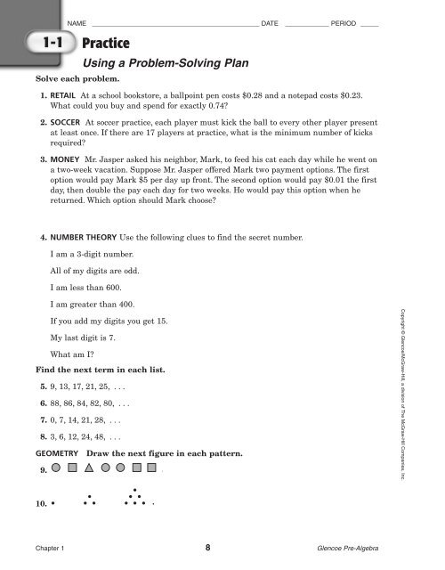 glencoe mcgraw hill world history worksheet answers