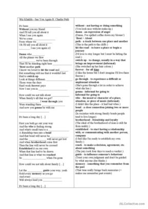 22 Glossary English ESL worksheets pdf &  doc
