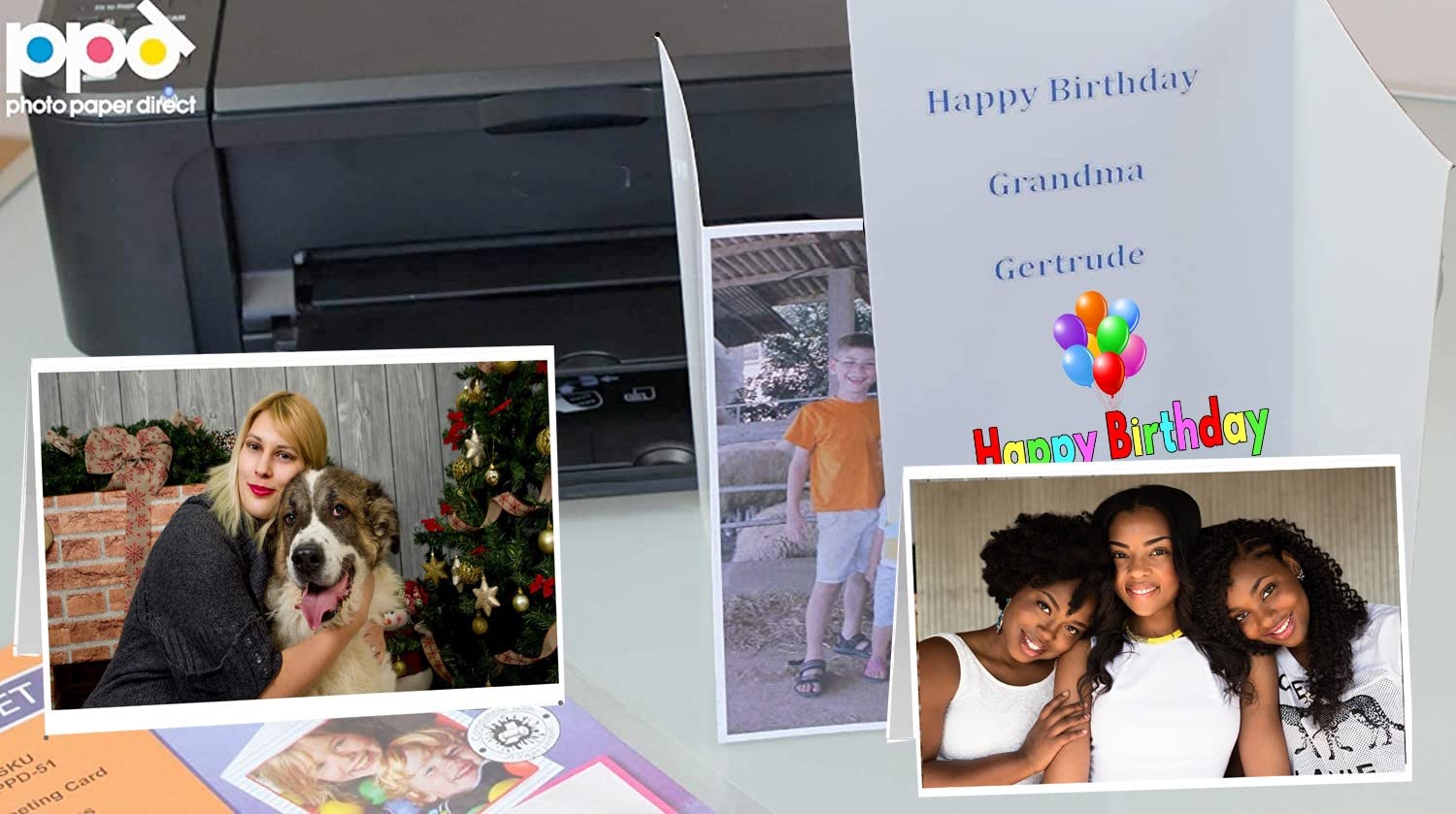 glossy printable greeting cards