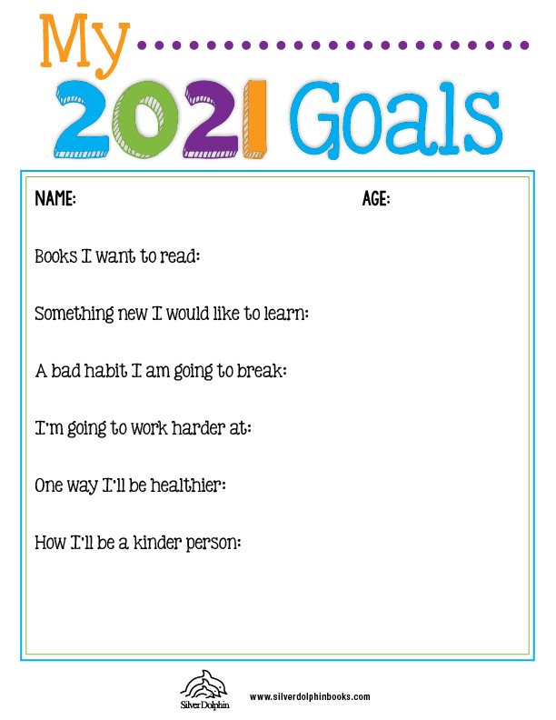goal setting worksheet for kids