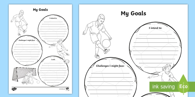 Setting Goals for Children - Future Planning Worksheet KS2