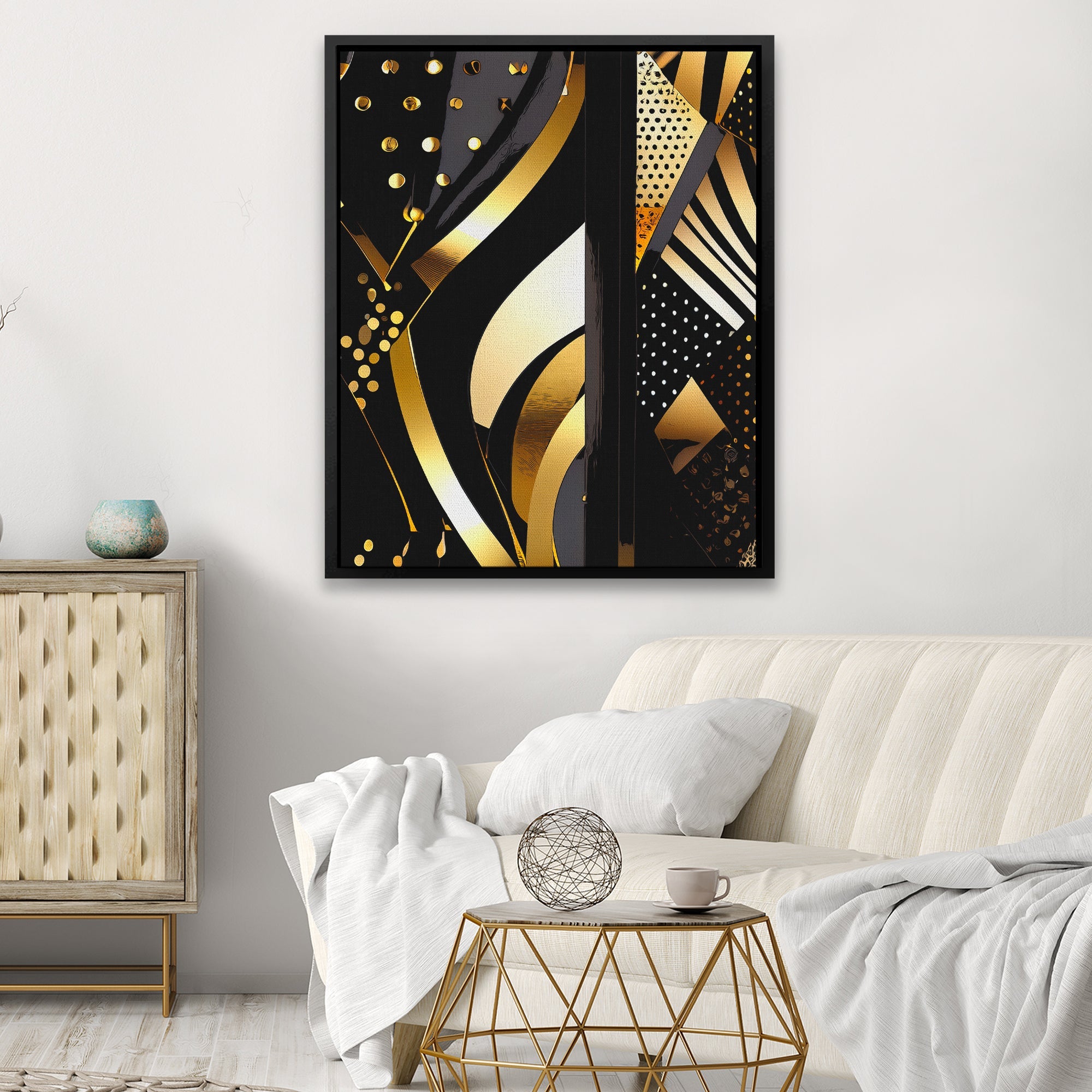gold printable wall art
